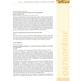 Studienbuch Magnetfeldtherapie (MRS)